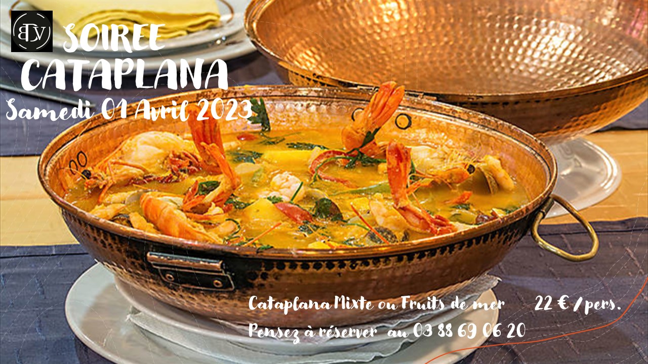 SOIREE CATAPLANA AFFICHE CEKOME 1 | Brasserie des Vosges SOIREE CATAPLANA Illkirch-Graffenstaden